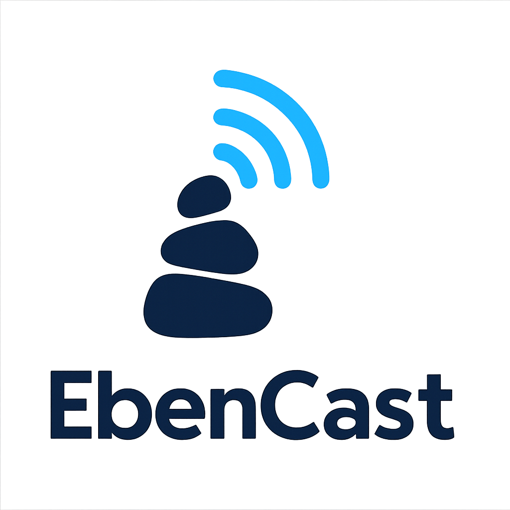 EbenCast Logo Colour